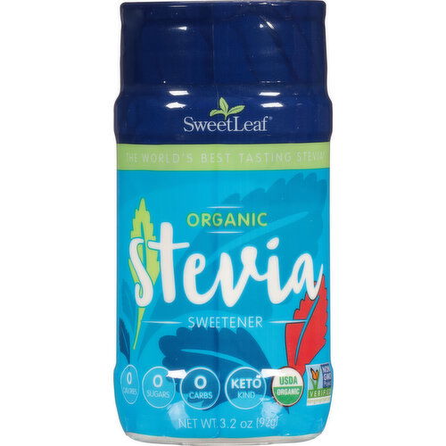 SweetLeaf Stevia Sweetener, Organic