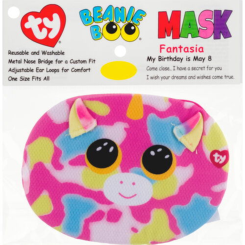 ty Beanie Boo Face Mask, Fantasia