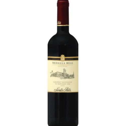 Medalla Real Cabernet Sauvignon, D.O. Maipo Valley, Chile, 2006 - 750 Milliliter