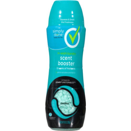 Simply Done Scent Booster, In-Wash Laundry, Awake