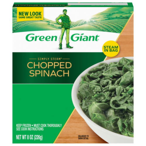 Green Giant Chopped Spinach - 8 Ounce