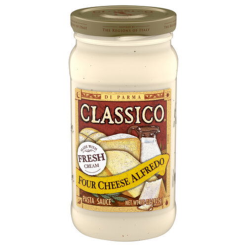 Classico Pasta Sauce, Four Cheese Alfredo