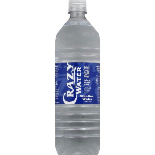 Crazy Water Water, Alkaline, Natural Mineral, No. 2