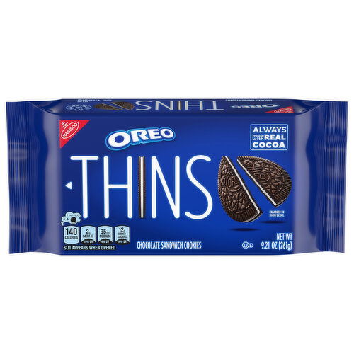 OREO Thins Chocolate Sandwich Cookies