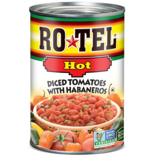 RO*TEL Hot Diced Tomatoes With Habaneros