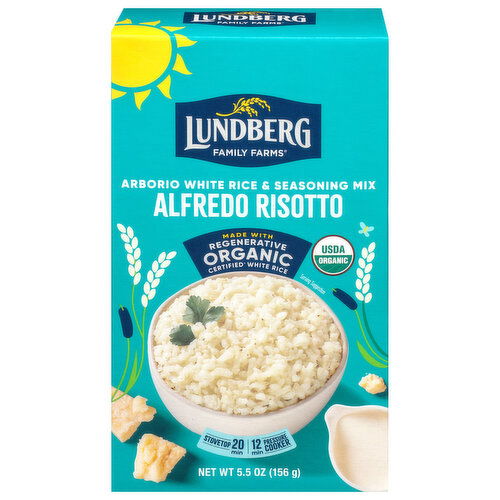 Lundberg Family Farms Organic Alfredo Risotto - 5.5 Ounce
