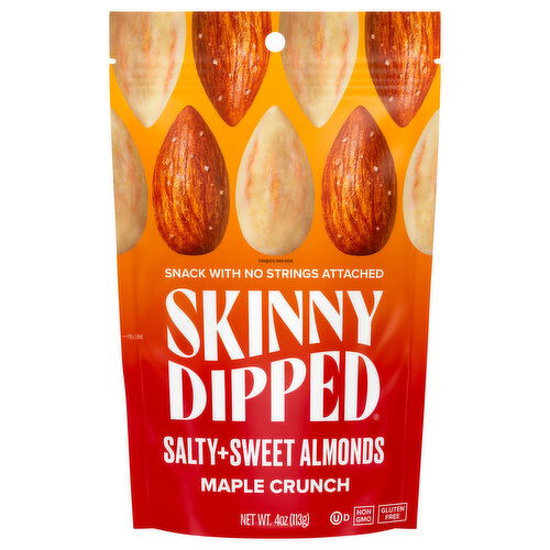 SkinnyDipped Almonds, Maple Crunch, Salty+Sweet