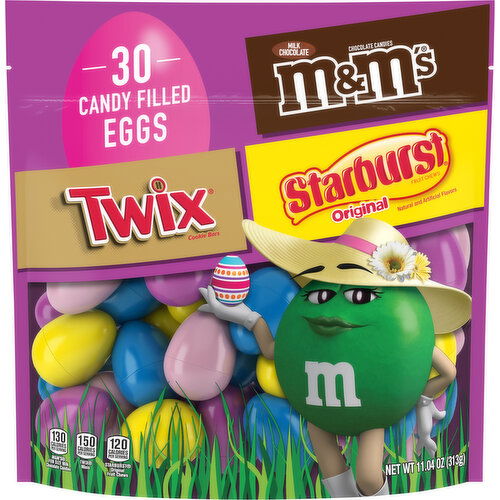 Mars Wrigley Candy Filled Eggs, Assorted