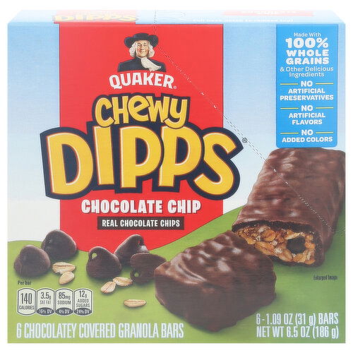 Quaker Granola Bars, Chocolate Chip