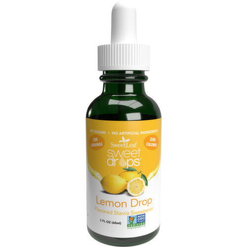 SweetLeaf Stevia Sweetener, Lemon Drop Flavored