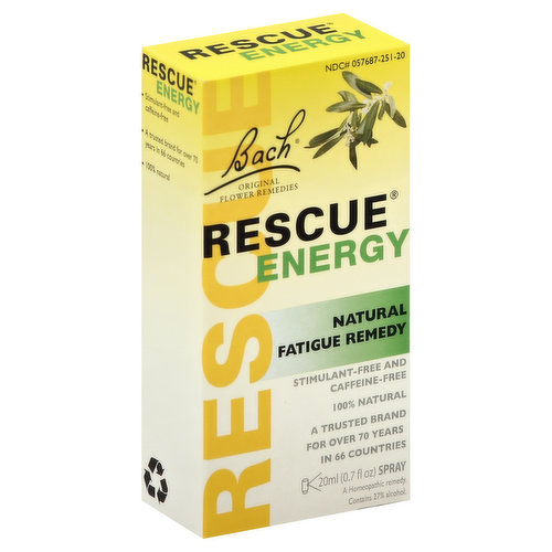 Bach Rescue Energy, Spray