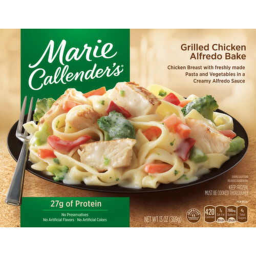 Marie Callender's Grilled Chicken Alfredo Bake