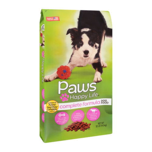 Paws Happy Life Complete Formula Dog Food