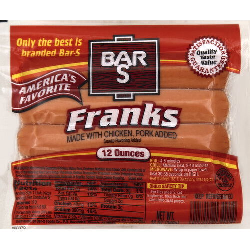 Bar S Franks