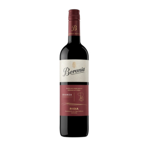 Beronia Crianza Spain Tempranillo Red Wine, 750 ml    