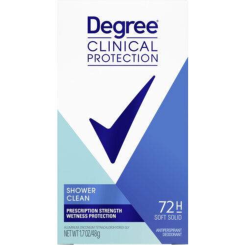 Degree Antiperspirant Deodorant, Shower Clean