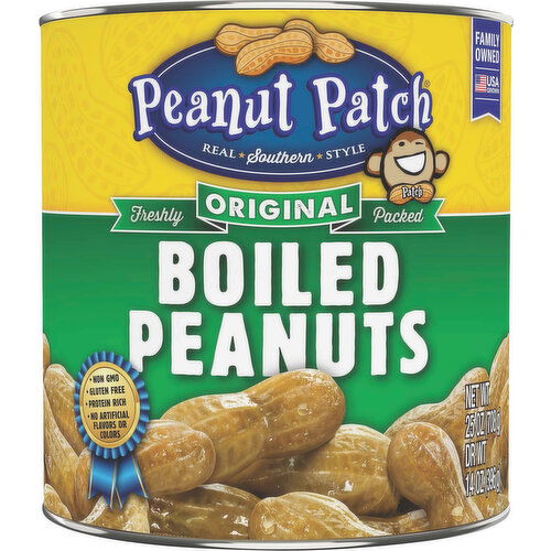 Peanut Patch Boiled Peanuts, Original - 25 Ounce
