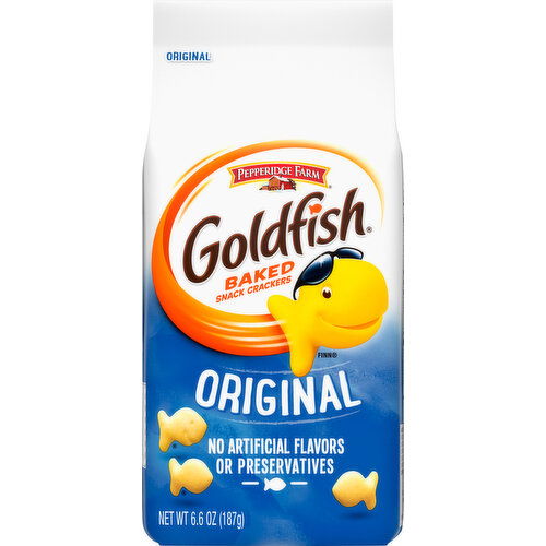 Goldfish Snack Crackers, Original, Baked