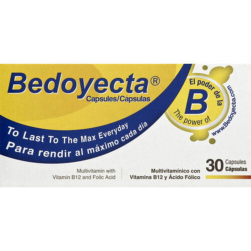 Bedoyecta Multivitamin, Capsules