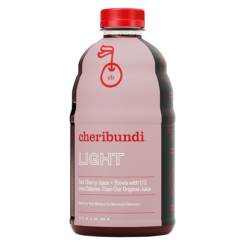 Cheribundi Juice, Tart Cherry, Light