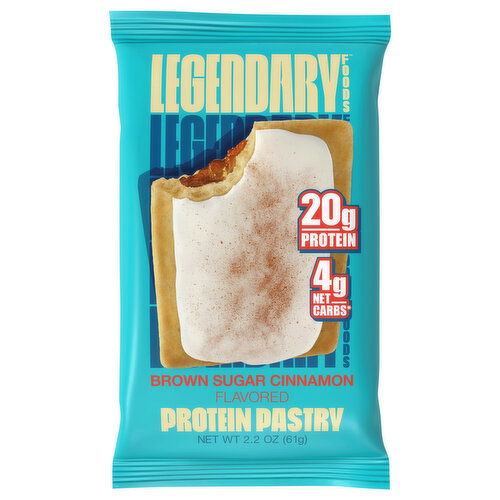 Legendary Foods Protein Pastry, Brown Sugar Cinnamon Flavored