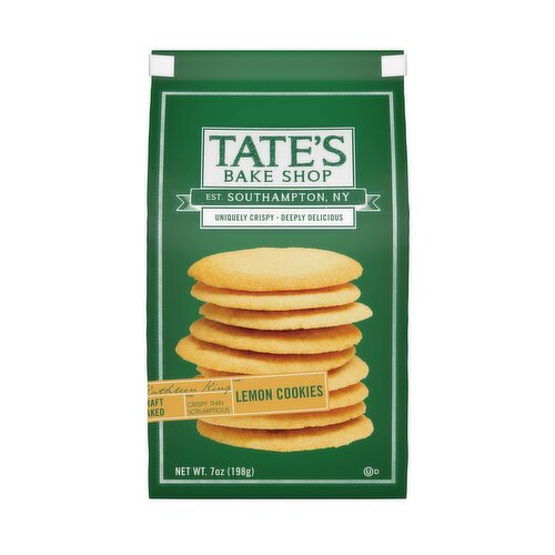 TATE'S Tate's Bake Shop Lemon Cookies, 7 oz