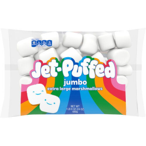 Jet Puffed Jumbo Extra Large Marshmallows