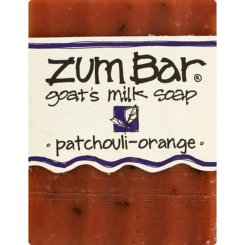 Zum Bar Soap, Goat's Milk, Patchouli-Orange