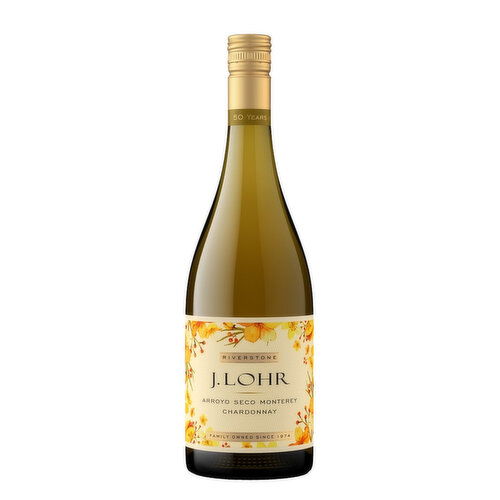 J. Lohr Riverstone Chardonnay California White Wine, 750 ml    