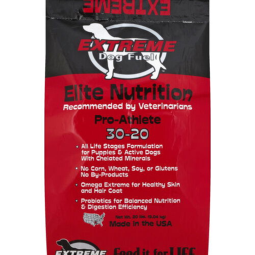 Extreme Dog Fuel Dog Food, Pro-Athlete, 30-20