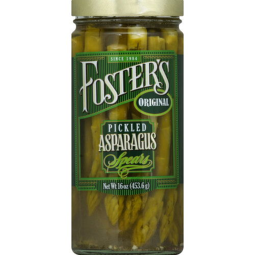 Foster's Asparagus Spears, Original, Pickled