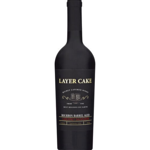 Layer Cake Cabernet Sauvignon, Bourbon Barrel Aged, California, 2018