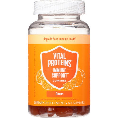 Vital Proteins Immune Support, Gummies, Citrus