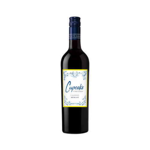 Cupcake Vineyards Merlot California Red Wine, 750 ml    