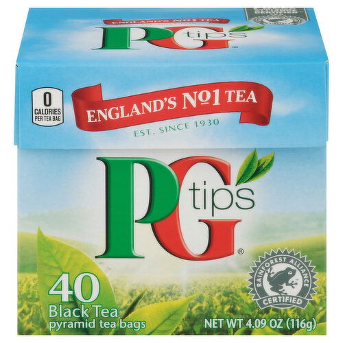 PG Tips Black Tea, Pyramid Tea Bags