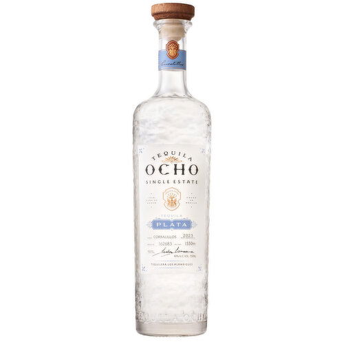 Tequila Ocho Plata Single Estate Corralillos, 750 ml    