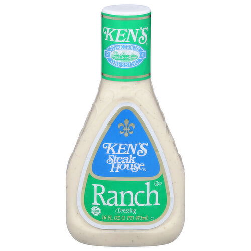 Ken's Steak House Ranch Dressing - 16 Fluid Ounce