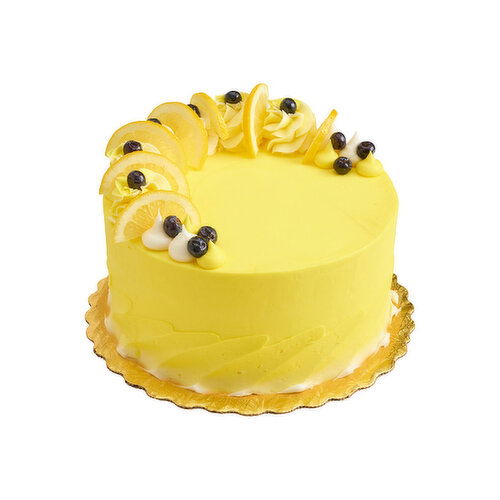 Fresh Gourmet Lemon Berry Cake