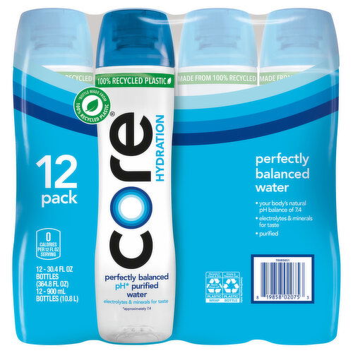 Core Hydration Water Beverage, 12 Pack - 12 Each