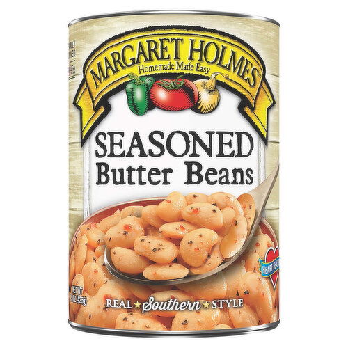 Margaret Holmes Butter Beans, Seasoned