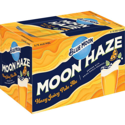 Blue Moon Hazy Pale Ale Beer