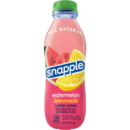 Snapple Lemonade, Watermelon