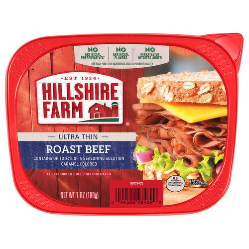 Hillshire Farm Beef, Roast, Ultra Thin