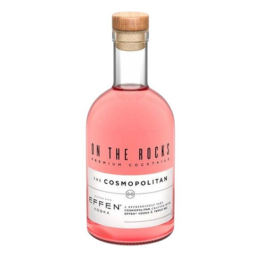 Otr-On the Rocks The Cosmopolitan Crafted with Effen Vodka Cranberry Cocktail, 750 ml    