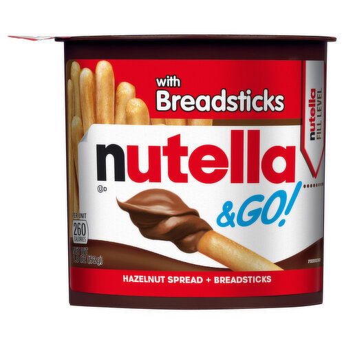 Nutella Hazelnut Spread + Breadsticks