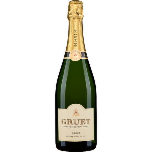 Gruet Brut Champagne Sparkling Wine, 750 ml    