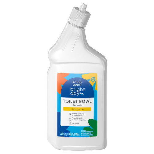 Simply Done Toilet Bowl Cleaner, Lemon Scent