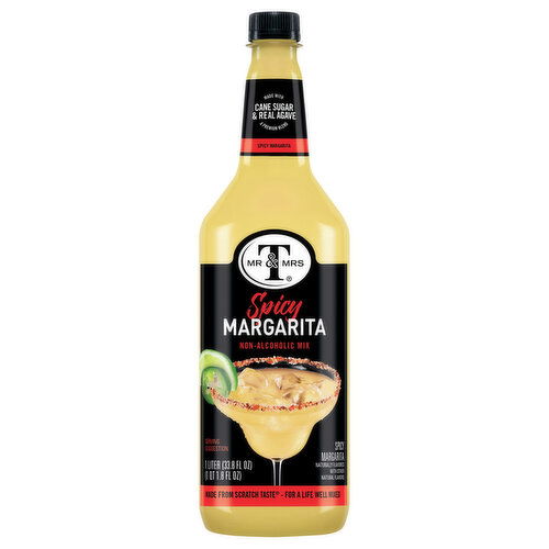 Mr & Mrs T Non-Alcoholic Mix, Spicy, Margarita