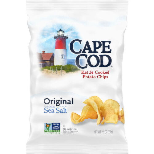 Cape Cod Potato Chips, Original, Kettle Cooked,