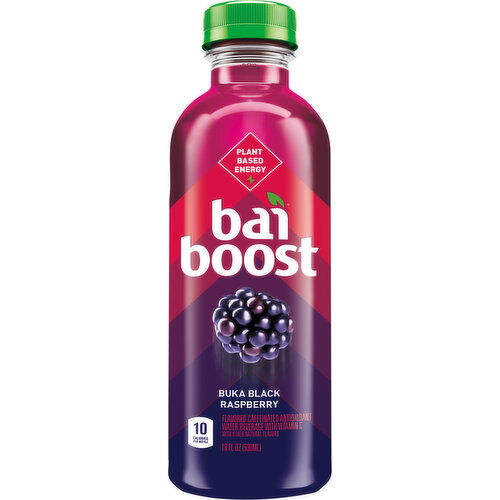 Bai Boost Water Beverage, Buka Black Raspberry